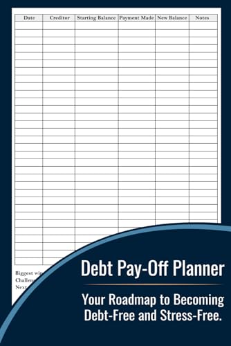 Debt Pay-Off Planner: Your Roadmap to Becoming Debt-Free and Stress-Free