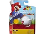 Figurine Mario : Boo avec pièce.