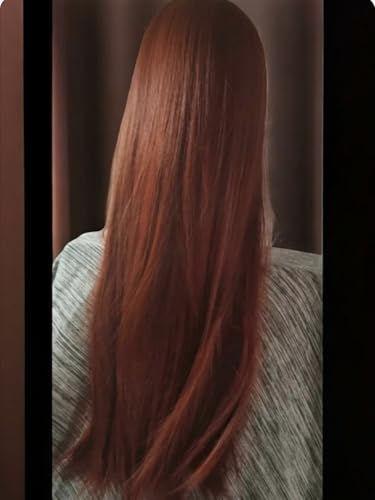 Perruque rousse longue 26 pouces idéale pour cosplay et fêtes