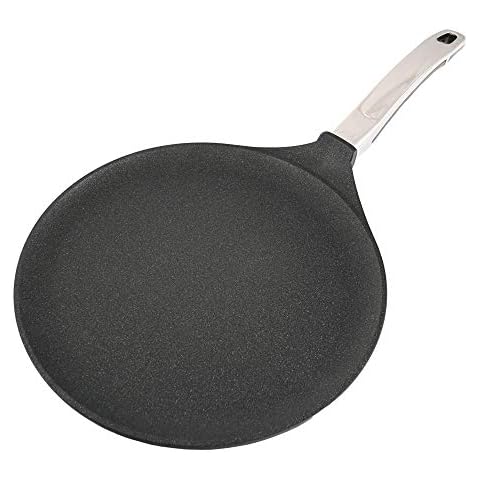 BAF Crepes-Pfanne, Palatschinken Pfanne 28cm aus Alu-Guss, induktionsgeeignet, backofenfest bis 260°C, Aluguss-Pfanne Gigant Newline Cover
