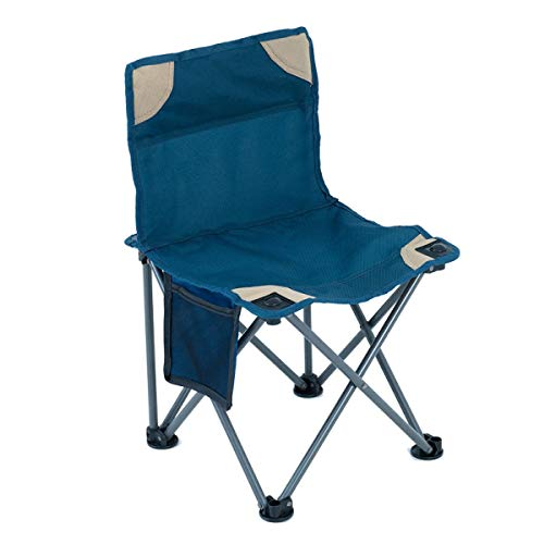 RMXMY Silla de Camping Respaldo Alto Ergonómico con portavasos Apoyabrazos Bolsillo Reposacabezas Transpirable Plegable portátil