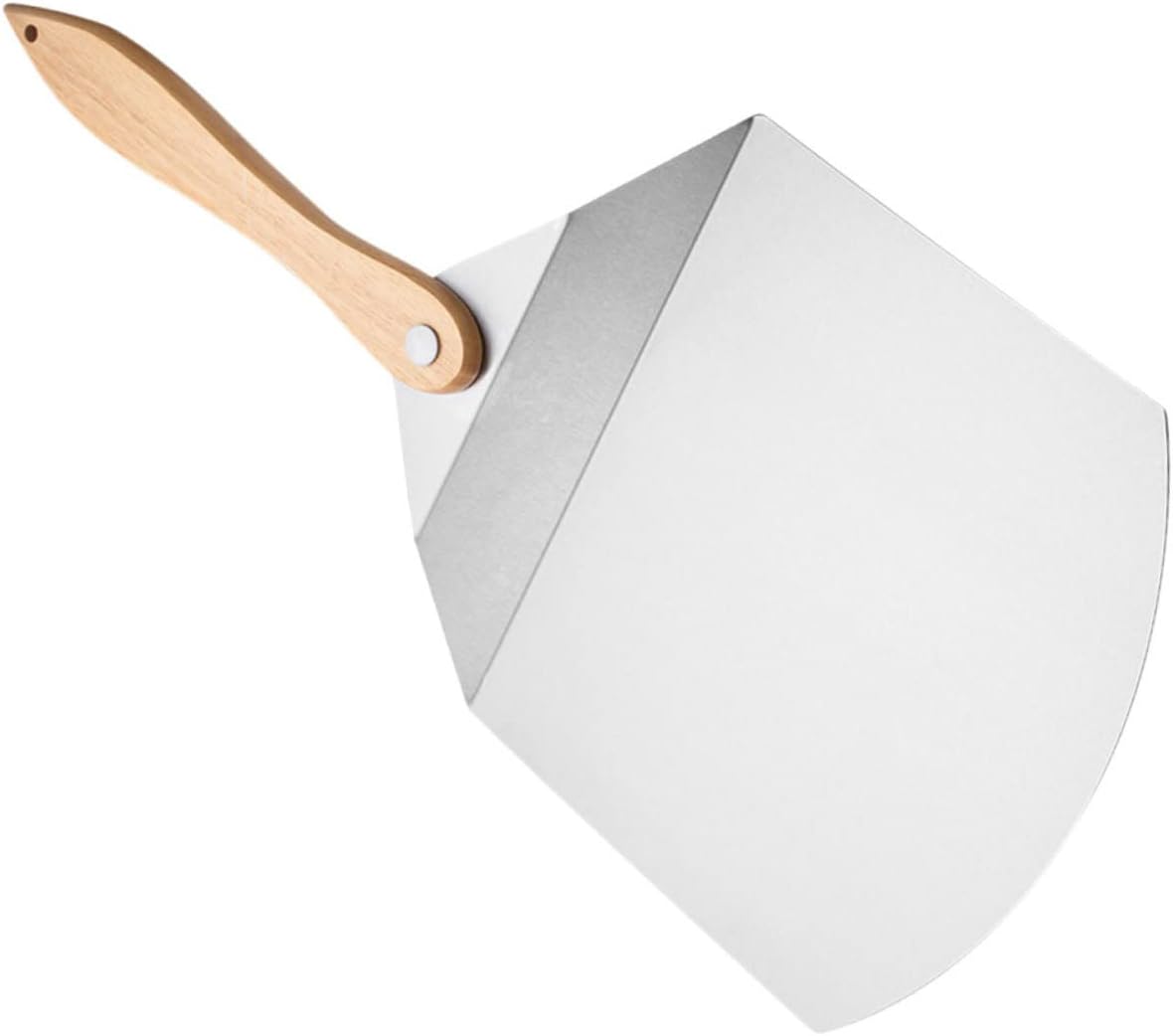 Folding Pizza Shovel Steel Spatula Cake Transfer Spade Homemade Pizza Accessory