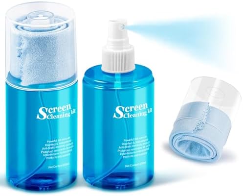 Screen Cleaner Spray and Wipe Kit for Smart TV, Computer, Laptop ...