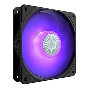 Cooler Master SickleFlow 120 V2 RGB – compatibel met RGB moederbord, doorzichtige air balance blades, 62 CFM, 2.5 mmH2O…