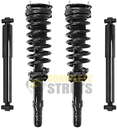 Complete Struts & Shocks Set For 2007-2012 GMC Acadia - Front Struts & Rear Shocks (4 Pcs) - View #3
