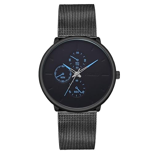 Imagen de Reloj casual para hombre, decorativo, de tres ojos