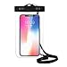 Produktbild ZhaoCo Wasserdichter Handyhülle, wasserdichte Hülle Beutel Tasche für Kayaking, Bootfahrt, Kanufahren, Fischen, Rafting, Schwimmen, Kampieren, Snowboarding Wassersport(Transparent)