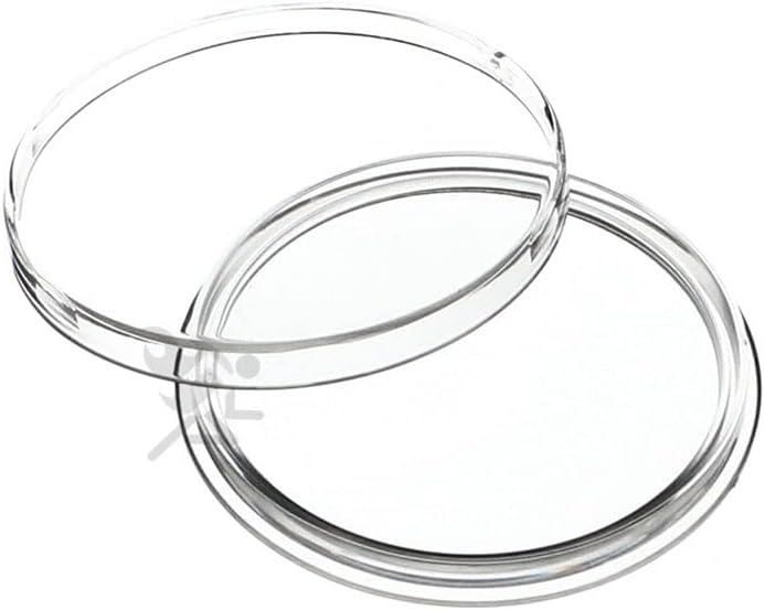 5pcs 38.1mm Direct Fit "H38" Coin Capsule Holders for 1oz Silver Dollar | Protective Coin Cases for Morgan, Peace, Eisenhower 1oz Silver Dollars