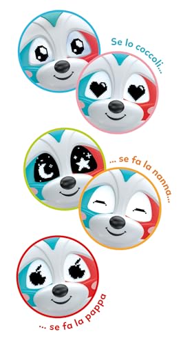 Clementoni Baby Oliver, Il Mio Compagno Di Giochi Interattivo, Gioco Educativo Bambini 1-4 Anni, Raccontastorie Prima Infanzia Con Occhi Led, Stimola Manualità E Linguaggio, Lingua Italiana, 17903 - 9