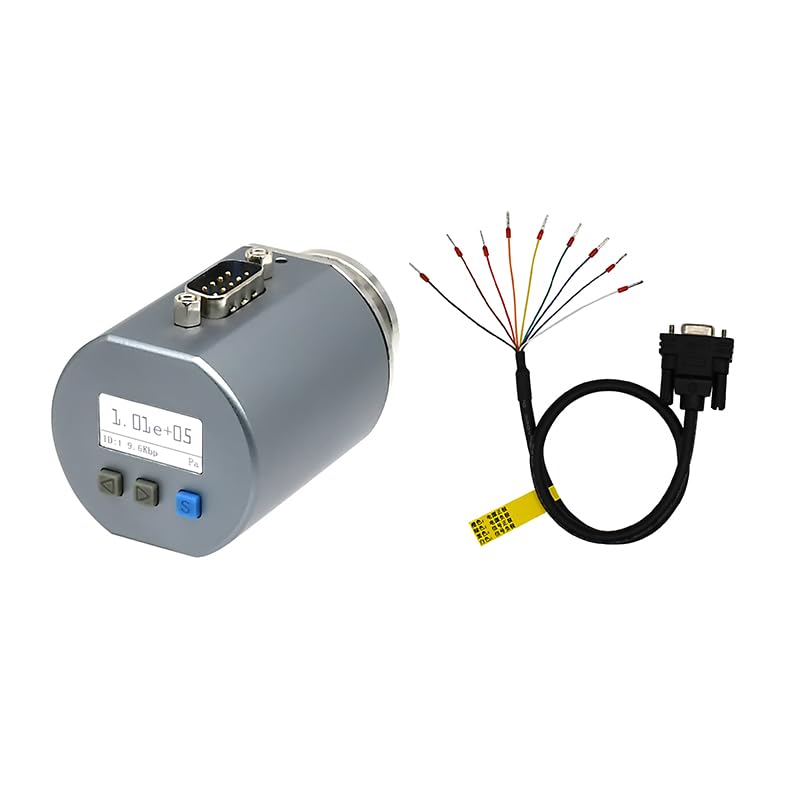 AOGAN AGP3 Series MEMS Digital Display Resistor Pirani Vacuum Gauge RS485 Digital Output and 0-10V Analog Output
