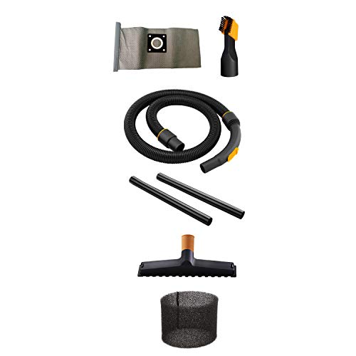 WAP Aspirador de Pó e Água Barril GTW INOX 20, Compacto, 20 Litros, com Filtro Lavável, 160mbar 1600