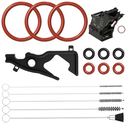 Dichtungsringe Pflegeset,Dichtungsset,Wartungsset Mit 9 O-Ringe Dichtungen Für Brüheinheit, Für Eq5/6/7/8, Kompatibel Mit Eq5 Eq6 Eq7 Eq8 Bosch Vero Neff Gaggenau Kaffeevollautomat