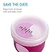 Boon Nursh Breast Milk Storage Lids - Made for Boon Nursh Bottles - Lids for Formula Travel Container - Breastfeeding Essentials and Baby Feeding Supplies - 3 Count