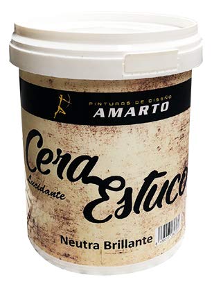 Cera para Estuco lucidante 750 gr. Abrillanta y protege estucos decorativos.