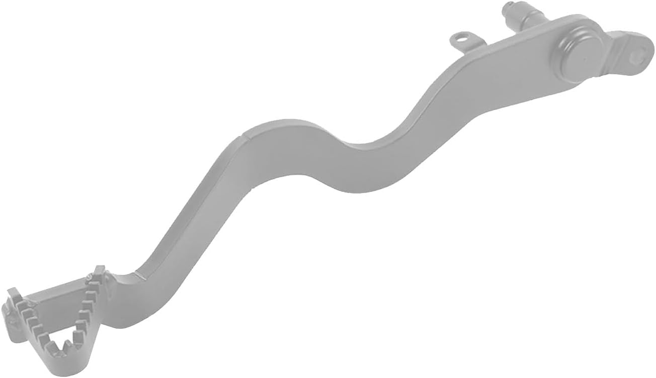 Motorcycle Brake Pedal Foot Lever Replacement for Kawasaki KLX250 2009-2020 KLX300 KLX300R KLX300SM 2020-2025 Brake Lever Pedal (Sliver)