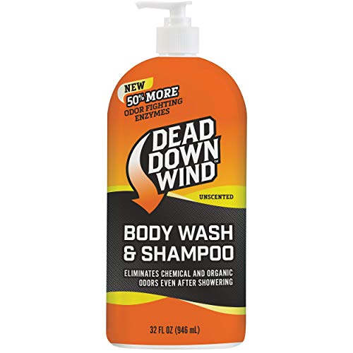DEAD DOWN WIND Body & Hair Soap 32 oz Pump Top – Unscented – Hunting Scent Eliminators