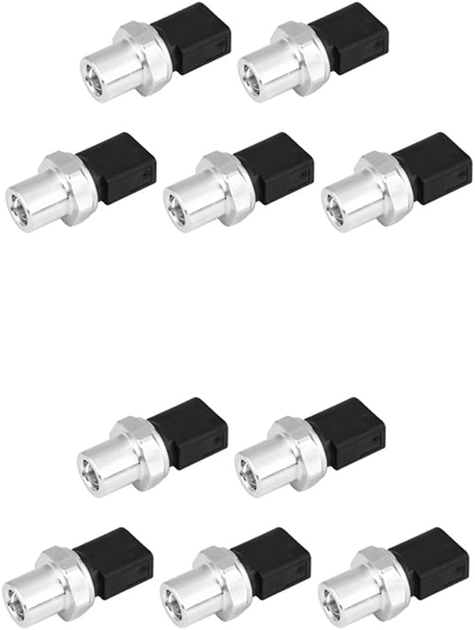 Sensors 10Pcs Air Conditioning Pressure Switch Fit for VW-Golf-Skoda-Seat -A3 A4 A6 A/C Pressure Sensor