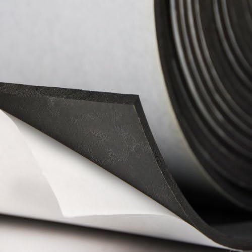 Cleverbrand Neoprene Seal 1/2" Thick x 54" Wide x 1' Weather-Stripping