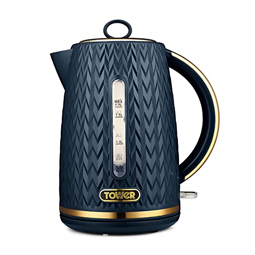Tower Empire 1.7 Litre Rapid Boil Kettle 3000W Midnight Blue T10052MNB