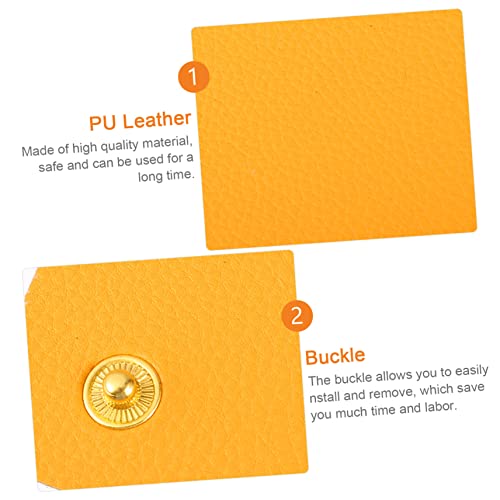 VALICLUD 3 Pçs Bolsa De Couro Masculina Coisas Vintage Bagagem Preta Sacolas De Compras Protetor De