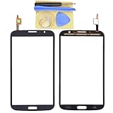 Black Touch Screen Digitizer Glass Lens for Samsung Galaxy Mega 6.3 I9200+tools