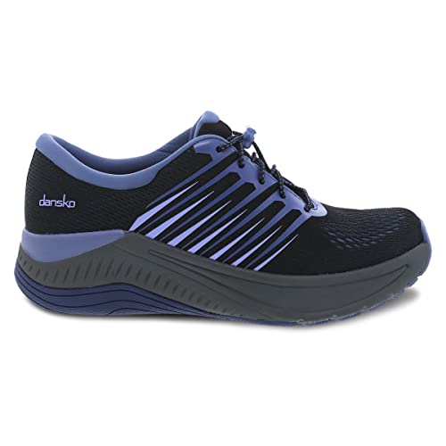 Dansko Penni Walking Sneakers For Women – Comfortable, Breathable Walking Shoes With Arch Support – Stain Resistant Sneakers With Lightewight Rubber Outsole Black Mesh 9.5-10 M Us #TOP5