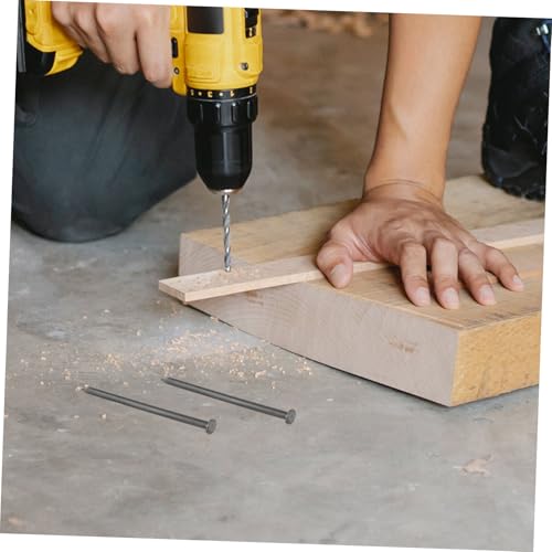 Zerodeko 500g Landscape Stakes Clavos de hierro para mampostería, clavos robustos para proyectos de carpintería y bricolaje miniatura 5