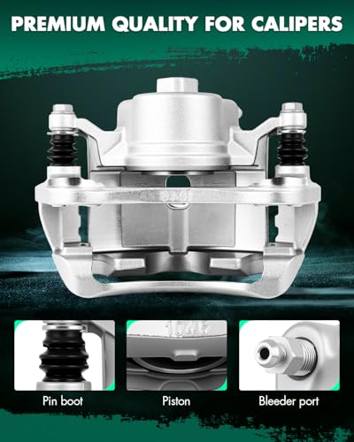 Image of SCITOO Front Passenger Disc Brake Caliper 19B2917A For Honda For CR-V 2012-2016,With Bracket 1PC