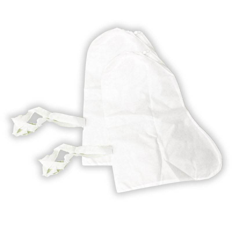 あかつき シューズカバー 不織布 厚手 【50足100枚入】 滑り止め 防塵 防汚 ロング靴カバー 男女兼用 作業場 事務所 フット