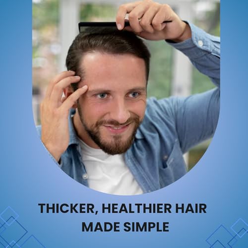 Image of New Keraglo Men Hair Growth Tablets (30 Tabs) Pack 2 - Revolutionary Gender Based Formulae Enriched with Potent DHT Inhibitors, Hair Specific Amino Acids, Powerful Anti-oxidants, Essential Vitamins, Vital Minerals & Natural Extracts - Nourishes Scalp, Supports Follicles & Strengthens Strands - Hair Supplements