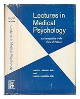 Lectures In Medical Psychology & Care Of Patients B0006DG9YW Book Cover