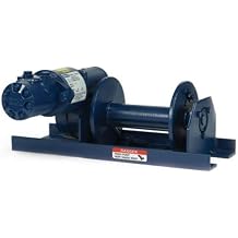 MY-TE HY1D 744011 Standard Hydraulic-Direct Winch-Hoist | 1,500 Lb. Single or 3,000 Lb. Double Line Lift | Worm Gear Reduction for Positive Load Holding