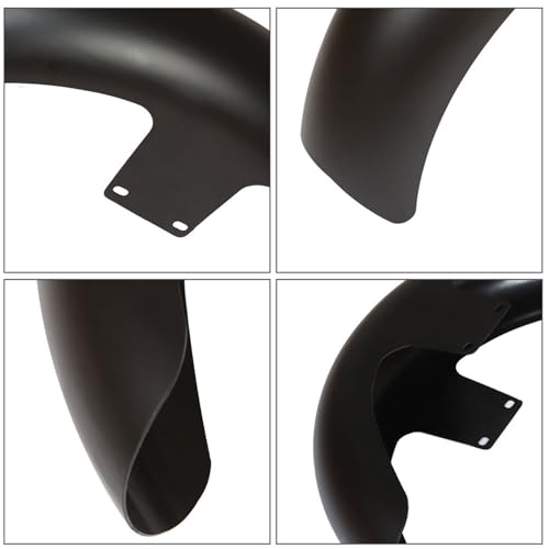 Image of Black Wrap Front Mud Guard Replacement for 21in Wheels
