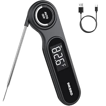 INKBIRD 0.5 Seconds Rechargeable Instant Read Meat Thermometer for Cooking