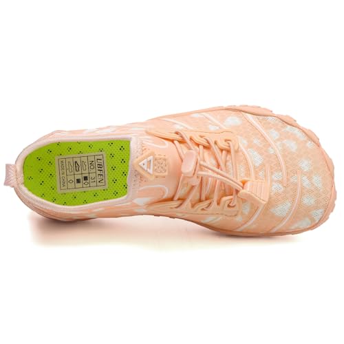 Image of UBFEN Kids Water Shoes for Boys Girls Quick-Dry Swim Aqua Socks | Lightweight, Barefoot-style, Perfect for Water parks, Beach, Pool, Kayak, Creek Hiking, Camping, Toddler, Little Kid, Big Kid