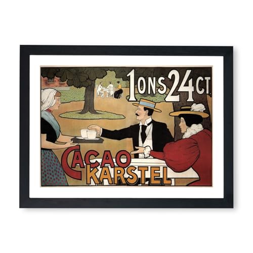 Affiche encadrée Cacao Karstel Spiffing Prints cadre photo mural moderne