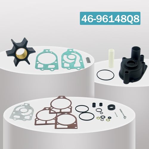 Image of Compatible with Mercury Mariner Mercruiser Alpha One Water Pump Upper Repair Kit Replacement 46-96148Q8,46-78400A2, 46-96148A8, 46-32437A3,18-3316