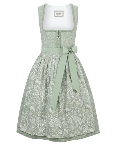 Heimatgwand Damen Karoline Dirndl, Salbei, 44 EU