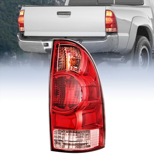 Image of Nilight Taillight Assembly Compatible with Toyota Tacoma 2005 2006 2007 2008 2009 2010 2011 2012 2013 2014 2015 Rear Tail Light Lamp Replacement OE Style Passenger Side