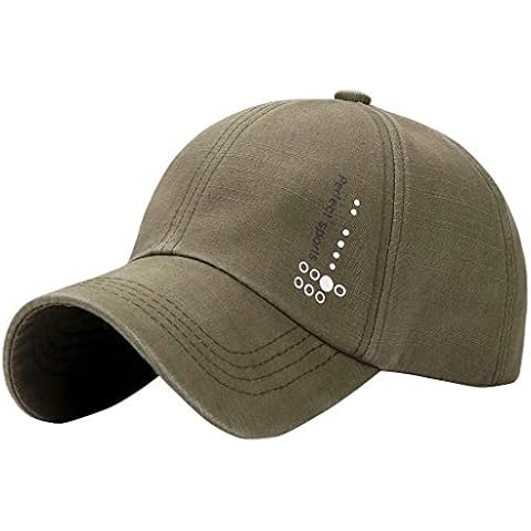 Fashion for Choice Casquette Golf Sun Utdoor for Men Baseball Hats Hat  Cap Baseball Caps Dirt Bike Baseball Cap (Green #1, One Size) Cover