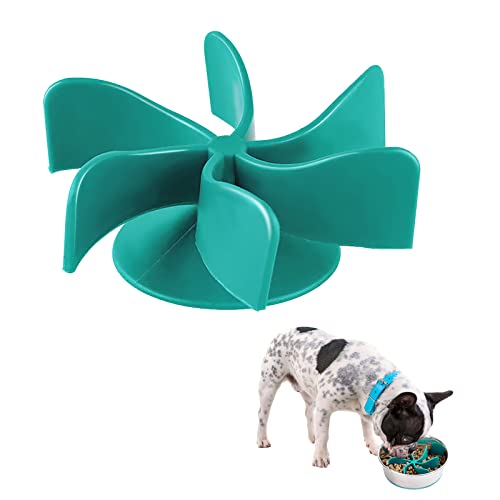 Gamelle d'alimentation Lente,Gamelle Anti Glouton Chien Accessoires,Bol Anti-déglutition Bol pour Chien Alimentation Lente, Favorise Alimentation Saine et Digestion Lente. (Bleu) Cover