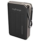 myCharge AdventureMax Portable Charger 10500mAh Rugged External Battery Pack with Built-in Carabiner Clip and Dual USB Ports for Smartphones, Tablets and USB Devices (iPhone, iPad, Samsung Galaxy)