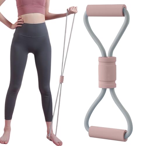 Bandas de Resistencia - Figura 8 Pulseras Con Asa Para Entrenamiento - Equipo de Entrenamiento Antideslizante Para Brazos Pecho Hombro Espalda Hogar y Gimnasio