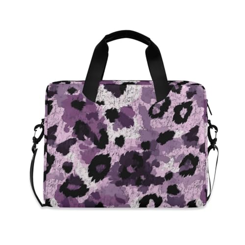 Bolsa maletín para portátil 15.6 pulgadas morado estampado