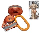 LEOSPABO Hirschschleppseil Jagdzubehör – Wildbergehilfe, Deer Drag Seil für die Jagd, Robustes Schleppseil für Rehe & Wild, Drückjagd-Ausrüstung
