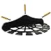 Golf Club Organizers and Golf Ball Display Case, Golf Club Display Shelf , Golf Ball Holder, Golf Clubs Display Bracket Wall Mounted Rack Storage, Perfect Way to Store and Organize Your Golf Equipment