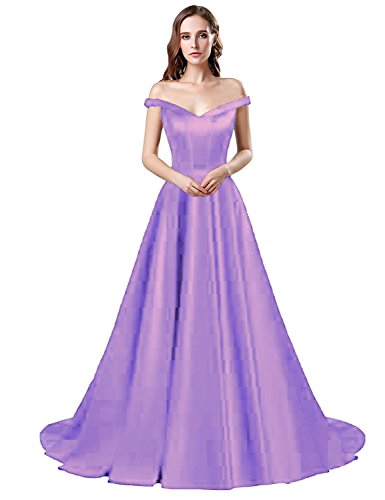 Sarahbridal-Off-Shoulder-Prom-Dress-A-Line-Satin-Evening-Formal-Gown-for-Women-Lilac-US6