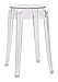 Kartell Charles Ghost Hocker, Höhe 75 cm