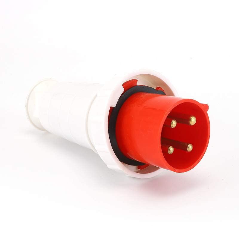 IEC60309 Waterproof CEE Industrial Connector Plug 4Pin 63A 380V-415V 3P+E IP67 (Type-3）