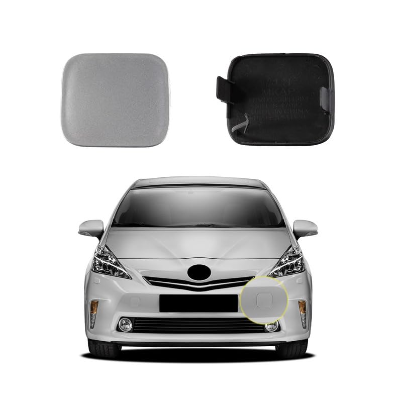 Capuchons De Crochet De Remorquage Pour Toyota Prius V 2014-2017 - Plastique Haute Qualité - Paire Gauche/droite - 4